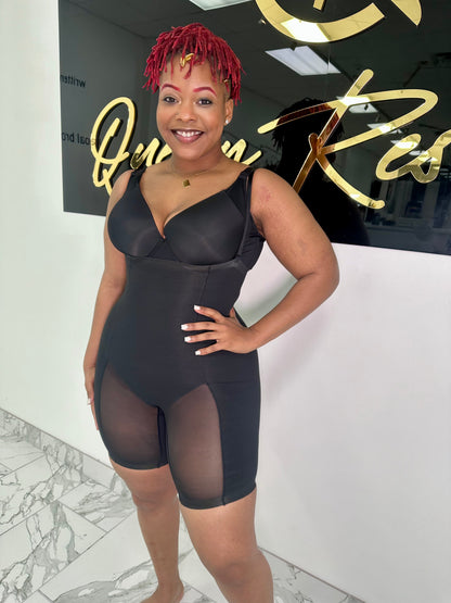 Seamless Removable strap Shaper with hip and butt padding