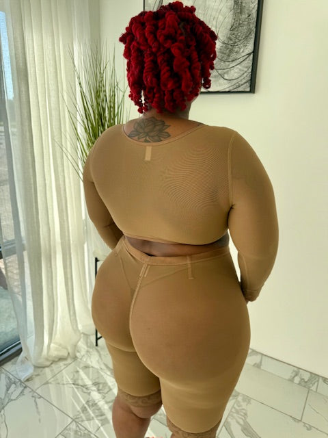 Kim Colombian Seamless long leg shorts