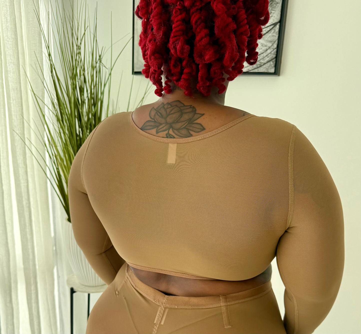 Kaci Colombian Bra with sleeve