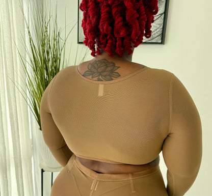 Kaci Colombian Bra with sleeve