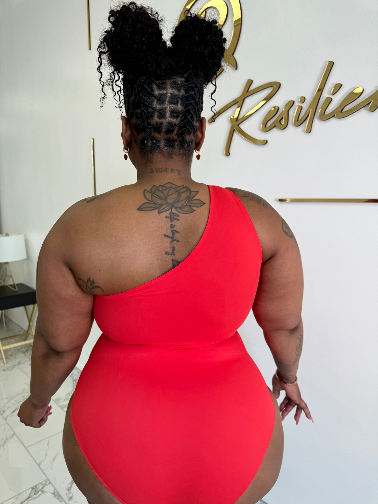 One-Shoulder  Shapewear Swimsuit