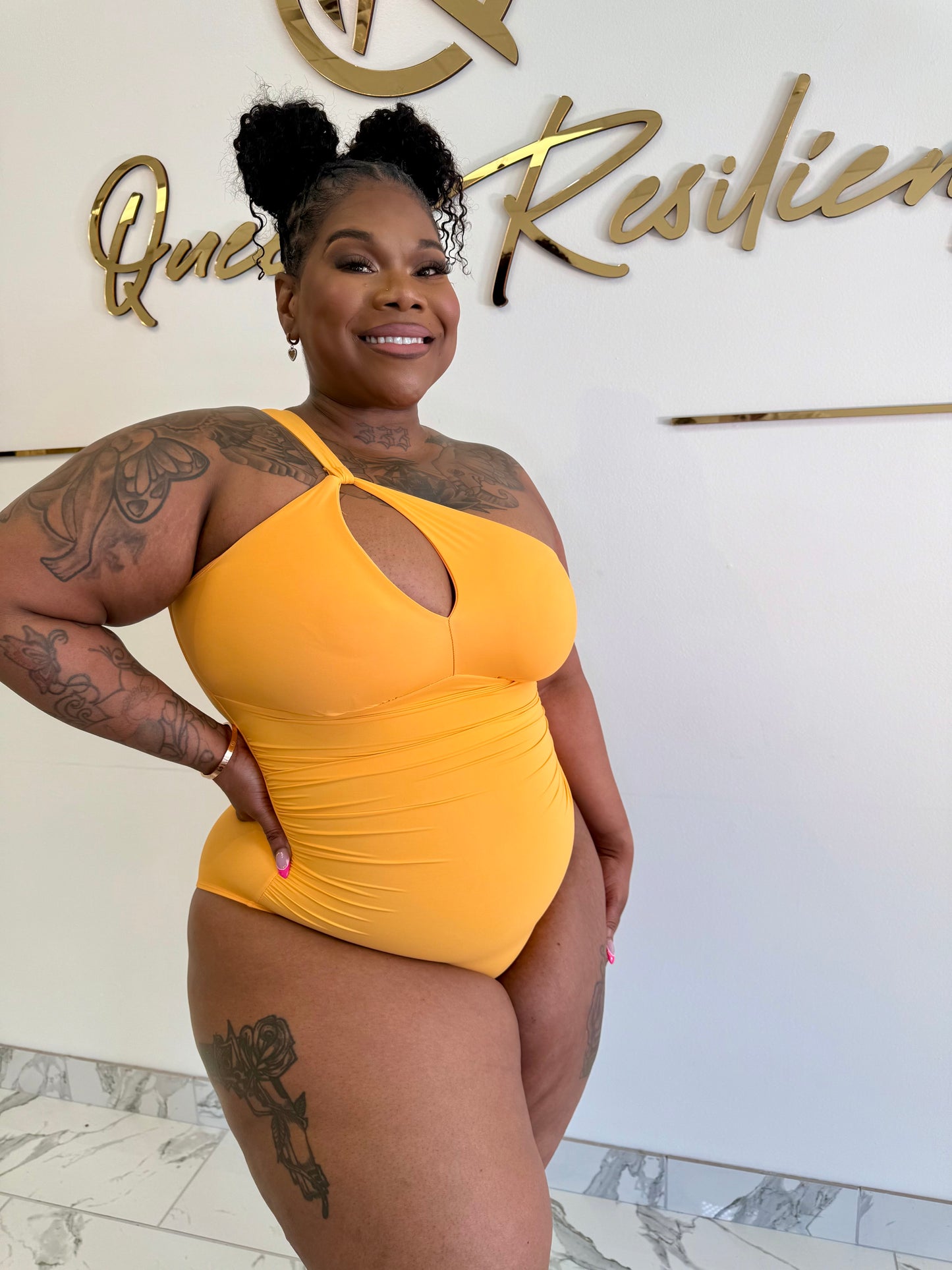 One-Shoulder  Shapewear Swimsuit