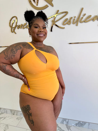 One-Shoulder  Shapewear Swimsuit