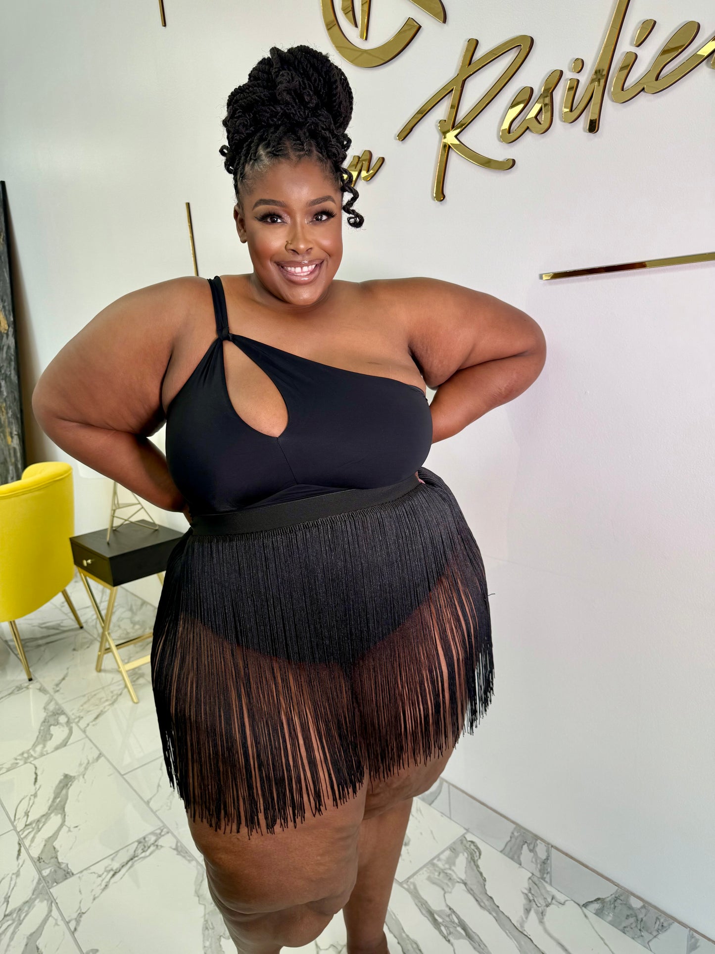 One-Shoulder  Shapewear Swimsuit
