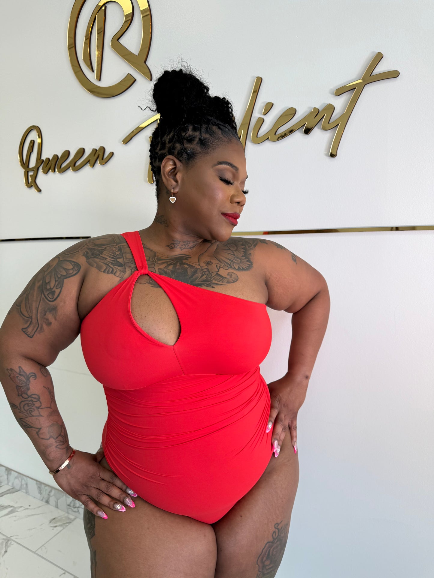 One-Shoulder  Shapewear Swimsuit